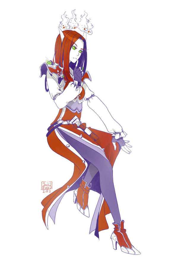 Aerie ponders beginning paladin training