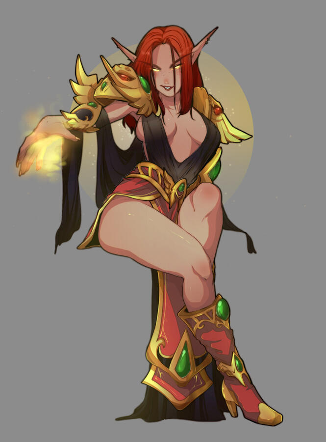 Aerie casts a spell on you